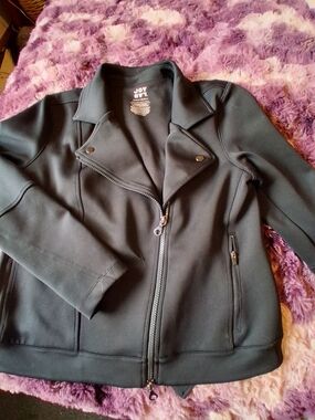 JoyLab Black Moto Jacket